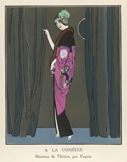 Paquin Prints: Theatre Coat / Paquin 1912