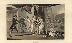 Ackermann Gallery: A theatre company is disbanded after a charge of blasphemy