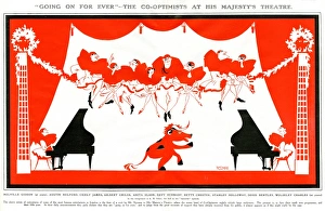 Anita Gallery: Theatre, famous names of 1925 by Nerman