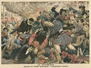 Theatre Fire / Tokyo / 1905