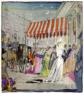 Carpet Collection: Theatre first night in Edwardian London