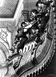 Images Dated 30th March 2012: Theatre going: an audience at the Victoria Theatre