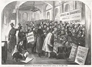 Bertrand Prints: Theatre / Full House 1863