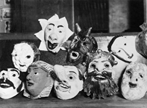 Images Dated 16th May 2011: Theatre Masks