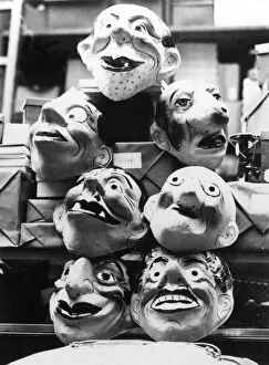 Images Dated 16th May 2011: Theatre Masks
