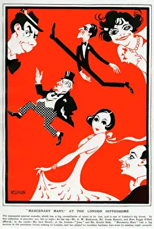 Hippodrome Prints: Theatre, Mercenary Mary 1925, Nerman