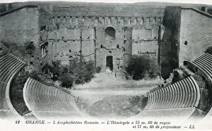The Theatre of Orange - a Roman theatre in Orange, Vaucluse, France