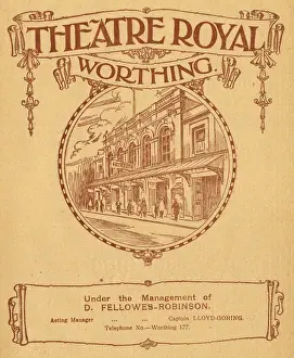 Worthing Prints: Theatre Royal, Worthing, Sussex