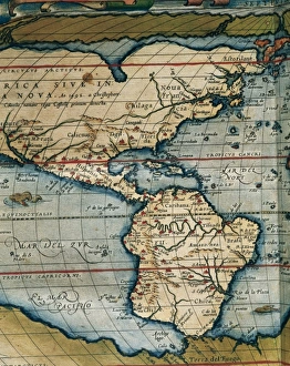 Continent Gallery: Theatrum Orbis Terrarum by Abraham Ortelius (1527-1598)