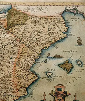 Theatrum Orbis Terrarum by Abraham Ortelius (1527-1598)