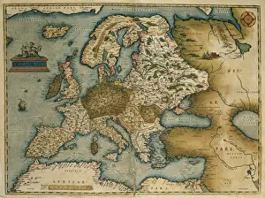 Theatrum Orbis Terrarum by Abraham Ortelius (1527-1598)