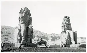 Civilisation Prints: Thebes, Upper Egypt, North Africa - Colossi of Memnon