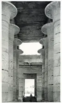 Civilisation Prints: Thebes, Upper Egypt, North Africa - The Great Hypostyle Hall