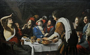 Images Dated 8th June 2019: Theodoor Rombouts (1597-1637). Flemish painter