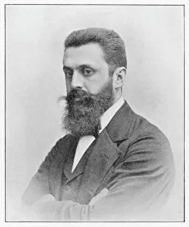 Hungarian Gallery: Theodor Herzl / Liz / 1904
