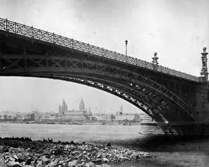 Theodor Prints: Theodor Heuss Bridge, Mainz, Germany