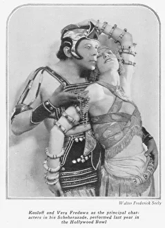 Hollywood Prints: Theodore Kosloff and Vera Fredowa, the principal