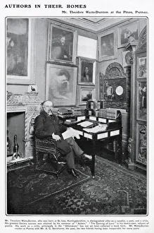 Poets Prints: Theodore Watts-Dunton (1832 - 1914), poet, poetry critic and friend of Algernon Swinburne