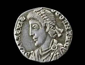 X7caf Me Collection: Theodosius I the Great (347 - 395). Roman emperor