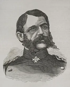 Francia Prints: Theophil von Podbielski (1814-1879). General of