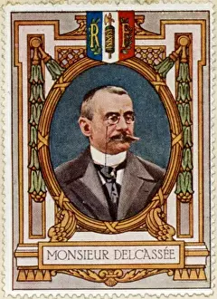 Theophile Prints: Theophile Delcasse / Stamp