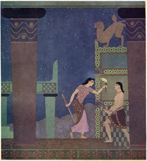 Follow Prints: Theseus and Ariadne