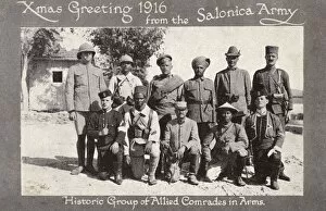 Annamite Gallery: Thessaloniki, Greece - Allied troops in 1916