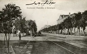 Hamidie Prints: Thessaloniki, Greece - Boulevard Hamidie