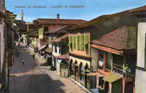 Thesalonica Prints: Thessaloniki, Greece - The Calamaria Quarter
