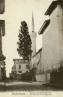 Images Dated 11th November 2011: Thessaloniki, Greece - Church of St Demetrios