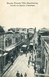 Thessaloniki, Greece - Grande Rue Egnatia