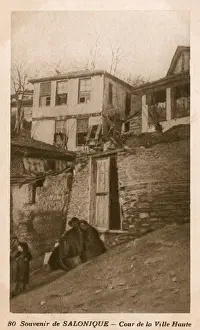 Thesalonica Prints: Thessaloniki, Greece - Heart of the Old Town