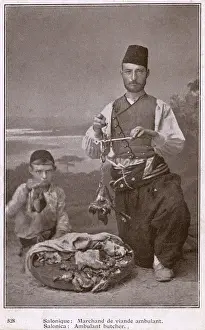 Weigh Prints: Thessaloniki, Greece - Itinerant Meat Seller / Butcher