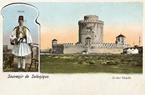 Thessaloniki, Greece - Kavass and The White Tower