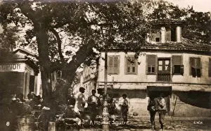 Lampost Prints: Thessaloniki, Greece - Market Square