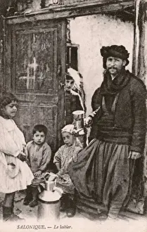 Milkman Prints: Thessaloniki, Greece - Milk Seller