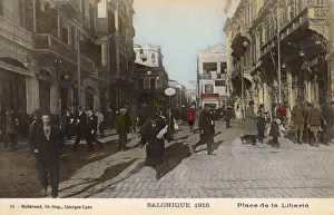 Thessaloniki, Greece - Place de la Liberte (Liberty Square)