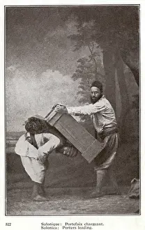 Bending Prints: Thessaloniki, Greece - Porters Loading up