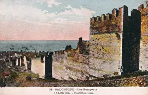 Hilltop Prints: Thessaloniki, Greece - The Ramparts