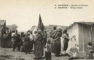 Thessaloniki, Greece - The Refugee District