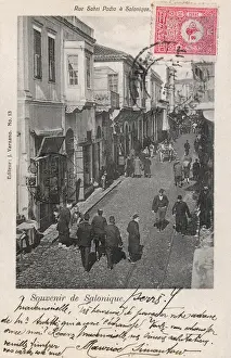 Thesalonica Prints: Thessaloniki, Greece - Rue Sabri Pacha