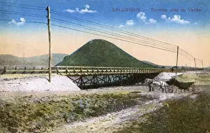 Sites Prints: Thessaloniki, Greece - Toumba Hills and (dry) River Vardar