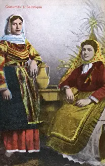 Thessaloniki, Greece - Traditional costume