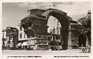 Masonry Prints: Thessaloniki, Greece - Triumphal Arch of Galetius