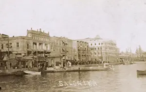 Thessaloniki, Greece - Waterfront and Place de a Liberte