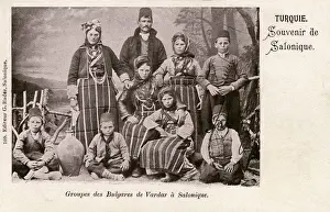 Extended Prints: Thessaloniki - Group of Bulgarians from Vardar, Macedonia