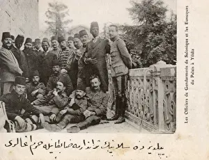Eunuch Prints: Thessaloniki - Officers of the Police Force and Eunuchs