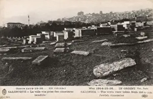 Thessaloniki - view of the Town from the Jewish Cemetery