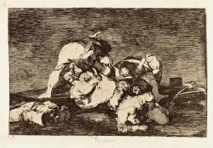 Disasters Prints: Neither do they. Plate 10 of The Disasters of War