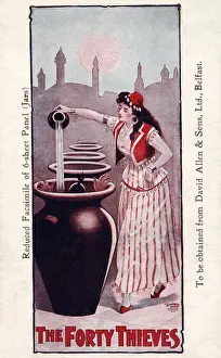 New Items From The Michael Diamond Collection Prints: The Forty Thieves, a pantomime